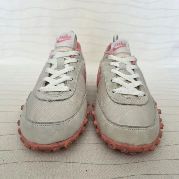 VTG Nike Womens Waffle Racer 2 II Pink Cream Shoes Sneakers 303919-281 Size 7