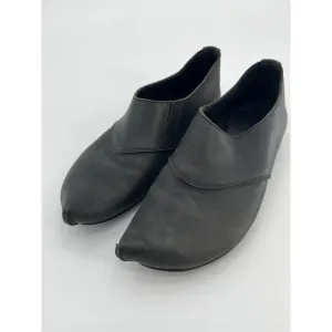 Walk Handmade Shoes Black Leather Pointy Toe Sz 39 Elf Avant Garde