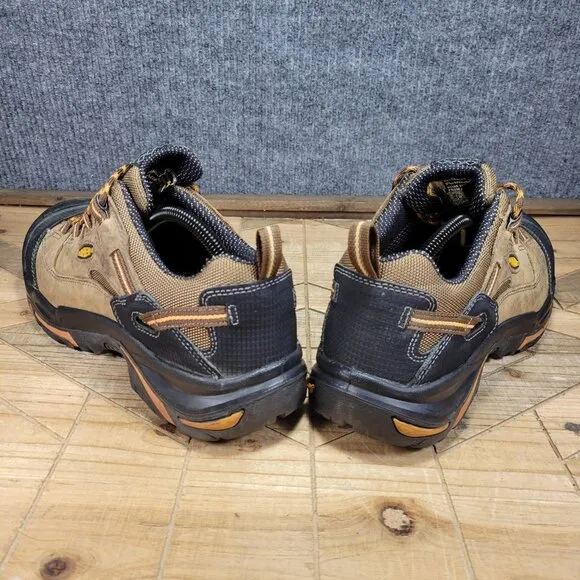 WIDE Keen Utility Men's Braddock Low Steel Toe Shoes Brown  1011244D Size 10.5EE