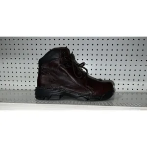 Wolverine Falcon Mens Leather 6&quot; Steel Toe Work Boots Size 11 M Brown W02376