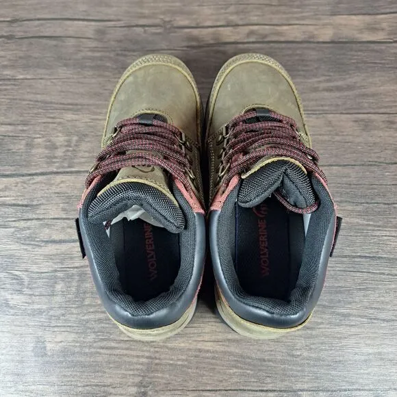 Wolverine Grayson Lo Steel Toe Work Boots EH SR WP Women's Sz 5.5 Gravel (NWOB)