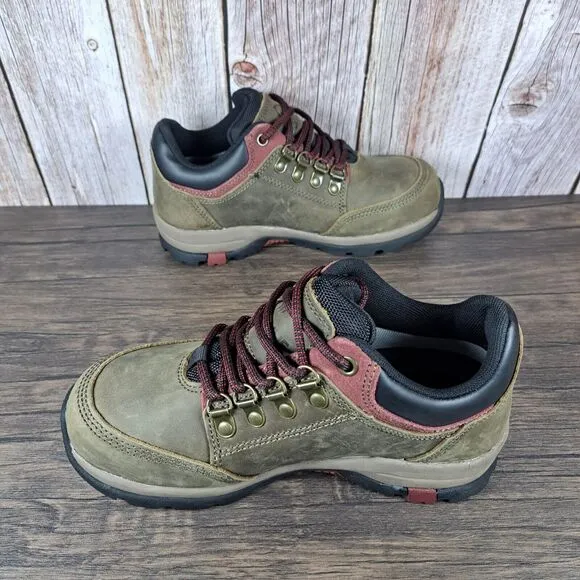 Wolverine Grayson Lo Steel Toe Work Boots EH SR WP Women's Sz 5.5 Gravel (NWOB)