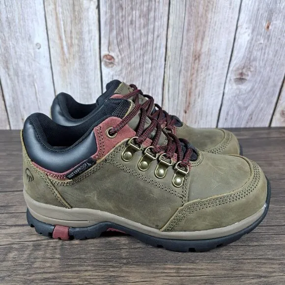 Wolverine Grayson Lo Steel Toe Work Boots EH SR WP Women's Sz 5.5 Gravel (NWOB)