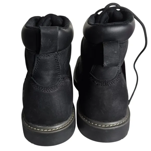 Wolverine Men's  Floorhand Black Leather Upper work Boots Size 13M Steel…