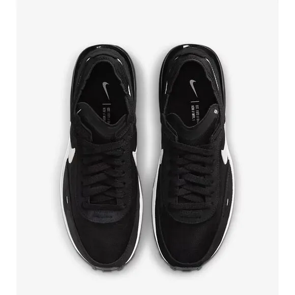 Women’s New Nike Waffle One Black‎ White Size 6 DC2533-001