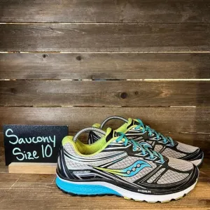 Womens Saucony Guide 9 Gray Running‎ Athletic Running Sneakers Shoes Size 10 M