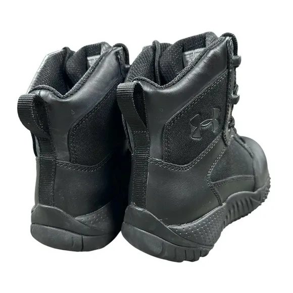 Women's Size 7 Under Armour UA 1277165-001 Stellar‎ Tactical Safety Toe Boots