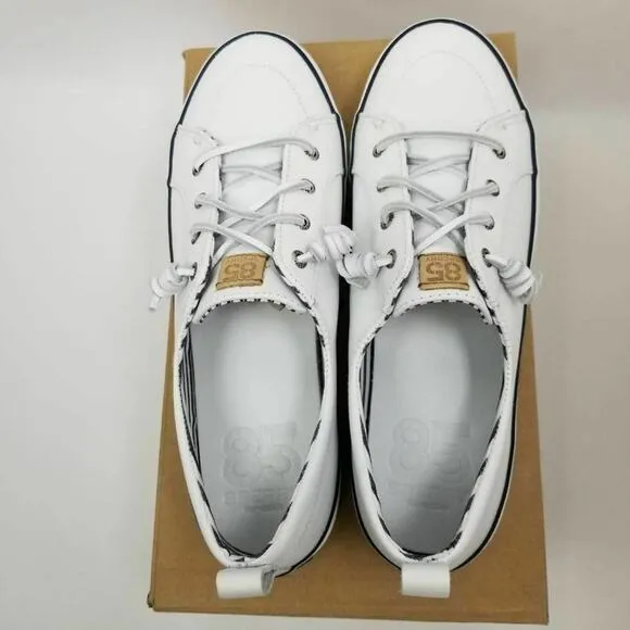 Womens Sperry Crest Vibe 85th Anniversary Sneakers White STS85303 Size 11M