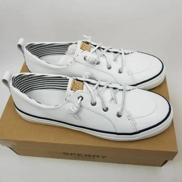 Womens Sperry Crest Vibe 85th Anniversary Sneakers White STS85303 Size 11M