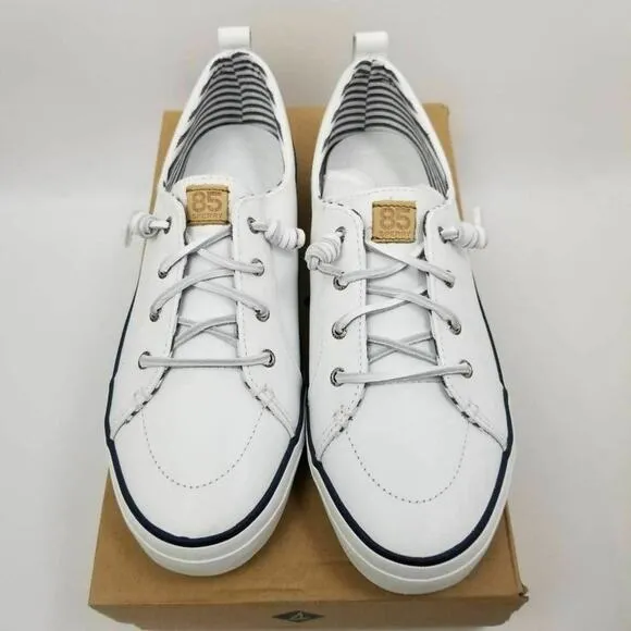 Womens Sperry Crest Vibe 85th Anniversary Sneakers White STS85303 Size 11M