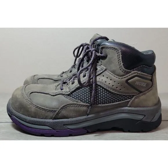 WORX by Red Wing 5117 Womens Size 7 Athletic Safety Toe Work boots