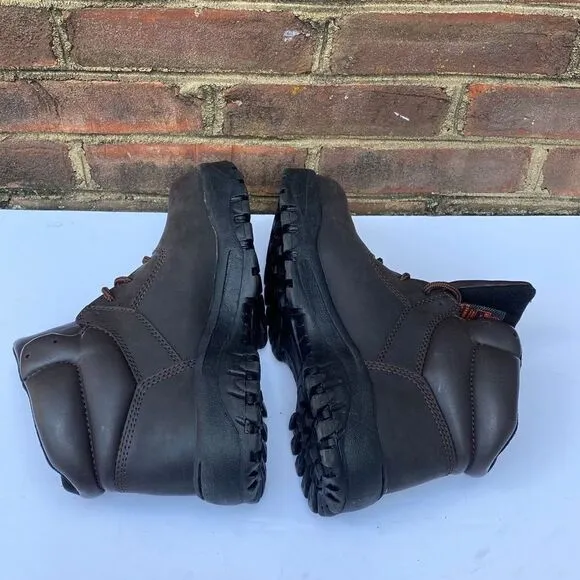 Worx by Red Wing Brown Steel Toe Boots Size 9.5 NEW