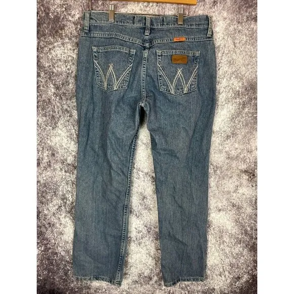Wrangler Jeans Women's 7 x 30 Blue FR Flame Resistant Style FRCVW1V Work Safety
