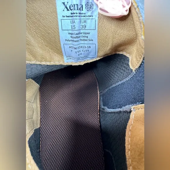Xena Omega Steel Toe Vegan EH Safety Boots Womens 8.5