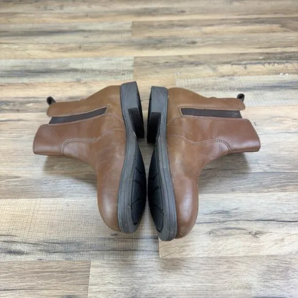 Xena Women's Size 9.5 41 Workwear Omega EH Steel Toe Safety Boots Brown