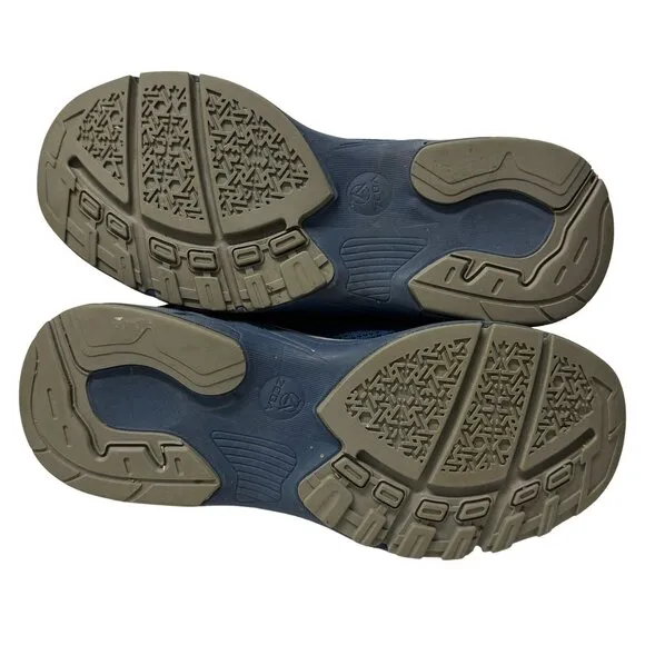 Zeba Hands Free Slip On Sneakers Womens 8 Blue Orthopedic Comfort Walking Shoes