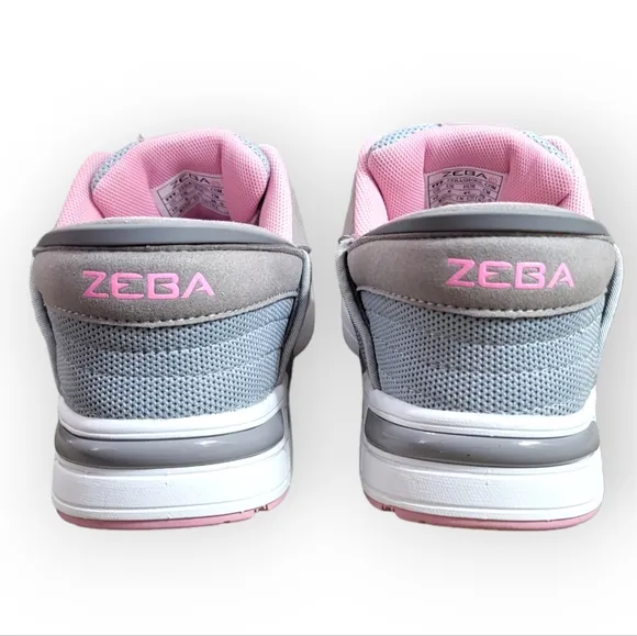 ZEBA Hands-free Sneakers in Rose Pink Gray Size 10