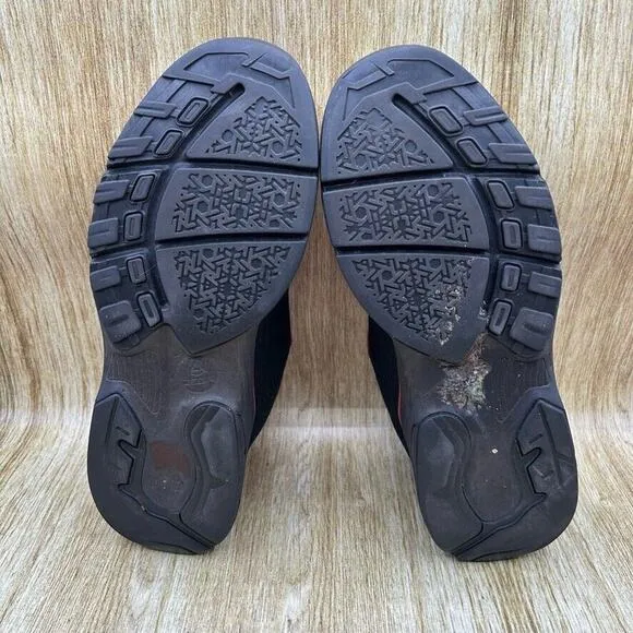 Zeba Handsfree Men's Size 12 Sneakers Black Red Mesh Shoes Walking Comfort‎