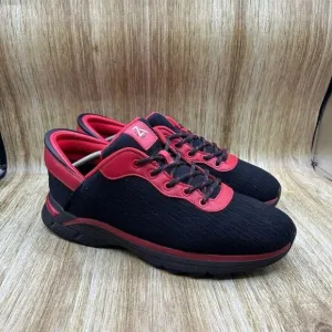 Zeba Handsfree Men's Size 12 Sneakers Black Red Mesh Shoes Walking Comfort‎